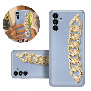 Etui Blink Metalic Niebieski Top Do Samsung A13 5g
