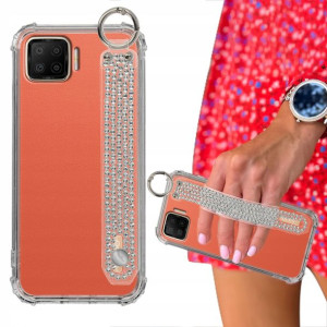 Etui Case ANTISHOCK + Pasek Cyrkonie do OPPO A73