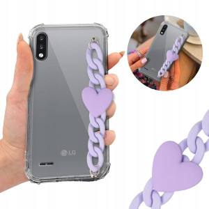 Etui Case Antishock BLINK Łańcuszek do LG K22 PLUS