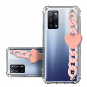 Etui Case Antishock BLINK Łańcuszek do OPPO A55 5G