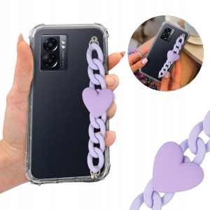 Etui Case Antishock BLINK Łańcuszek do OPPO A57 5G