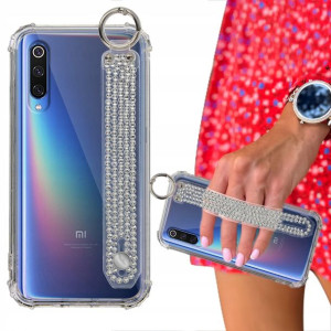Etui Case ANTISHOCK Pasek Cyrkonie do XIAOMI MI 9