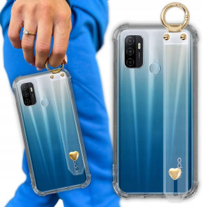 Etui Case Antishock Pasek Serduszko do OPPO A32