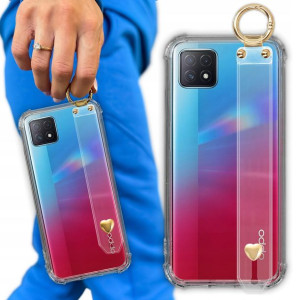 Etui Case Antishock Pasek Serduszko do OPPO A72 5G