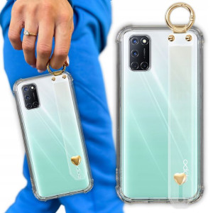 Etui Case Antishock Pasek Serduszko do OPPO A92