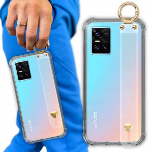 Etui Case Antishock Pasek Serduszko do VIVO S10