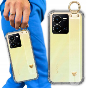 Etui Case Antishock Pasek Serduszko do VIVO Y35