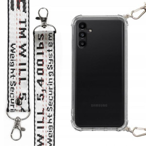 Etui Case Antishock Smycz Biała do SAMSUNG A13 5G
