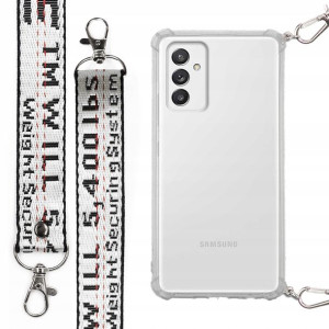 Etui Case Antishock Smycz Biała do SAMSUNG A82 5G