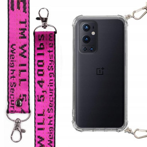 Etui Case Antishock Smycz Fuksja Do Oneplus 9 Pro
