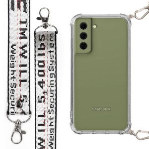 Etui Case Antishock Smycz Srebrna Do Samsung S21fe