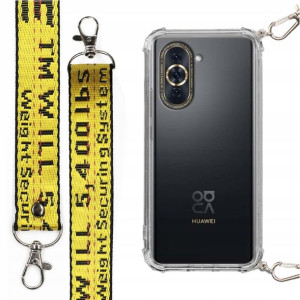 Etui Case Antishock Smycz Żółta do HUAWEI NOVA 10