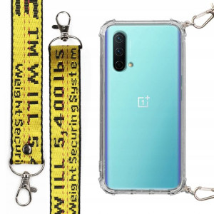 Etui Case Antishock Smycz Żółta do OPPO RENO 4 5G