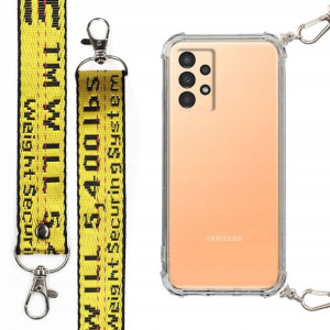 Etui Case ANTISHOCK SMYCZ ŻÓŁTA do SAMSUNG A04s