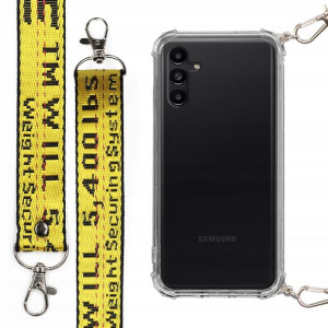 Etui Case Antishock Smycz Żółta do SAMSUNG A13 5G