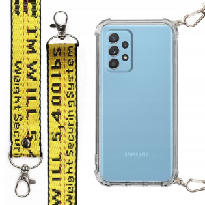 Etui Case Antishock Smycz Żółta do SAMSUNG A33 5G