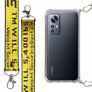 Etui Case Antishock Smycz Żółta Do Xiaomi 12 5g