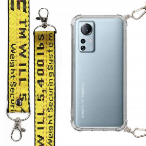 Etui Case Antishock Smycz Żółta Do Xiaomi 12 Lite