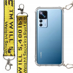 Etui Case Antishock Smycz Żółta do XIAOMI 12T PRO