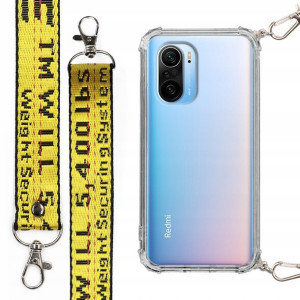 Etui Case ANTISHOCK SMYCZ ŻÓŁTA do XIAOMI Mi 11i