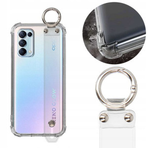 Etui Case ANTISHOCK Z PASKIEM do OPPO RENO 5 5G