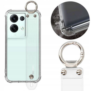 Etui Case ANTISHOCK Z PASKIEM do OPPO RENO 8 5G