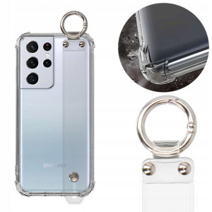 Etui Case Antishock Z Paskiem Do Samsung S21 Ultra