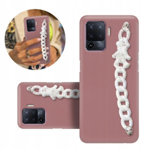 Etui Case Blink Matowe Ciemny Róż Do Oppo F19 Pro
