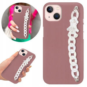 Etui Case BLINK MATOWE CIEMNY RÓŻ Top do IPHONE 13