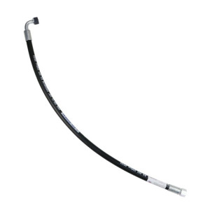 Przewód hydrauliczny 330  bar gwint M18x1,5 prosta/90 stopni (kolanko) L-80