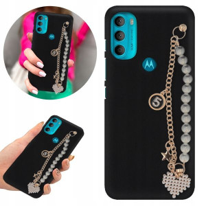 Etui Case BLINK Matowe Czarne do MOTOROLA G71 5G