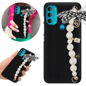 Etui Case BLINK Matowe Czarne do MOTOROLA G71 5G