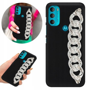 Etui Case BLINK Matowe Czarne do MOTOROLA G71 5G