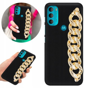 Etui Case BLINK Matowe Czarne do MOTOROLA G71 5G