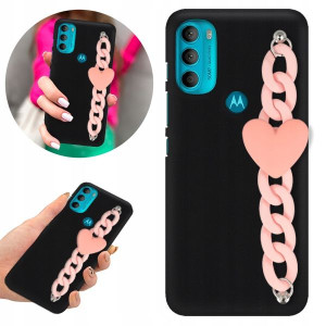 Etui Case BLINK Matowe Czarne do MOTOROLA G71 5G