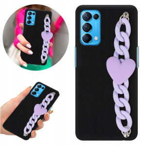 Etui Case BLINK Matowe Czarne do OPPO RENO 5 4G