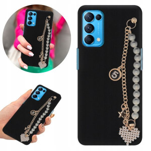Etui Case BLINK Matowe Czarne do OPPO RENO 5 5G
