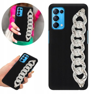 Etui Case BLINK Matowe Czarne do OPPO RENO 5 5G