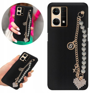 Etui Case BLINK Matowe Czarne do OPPO RENO 7 4G