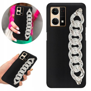 Etui Case BLINK Matowe Czarne do OPPO RENO 7 4G