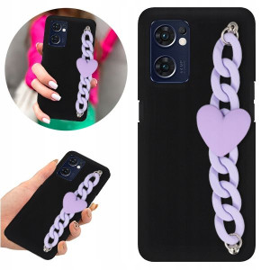 Etui Case BLINK Matowe Czarne do OPPO RENO 7 5G