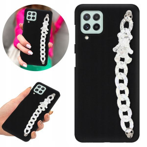 Etui Case BLINK Matowe Czarne do SAMSUNG A22 4G