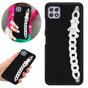 Etui Case BLINK Matowe Czarne do SAMSUNG A22 5G