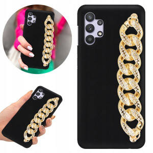 Etui Case BLINK Matowe Czarne do SAMSUNG A32 4G