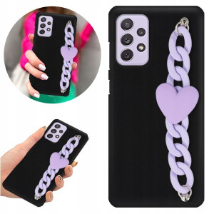 Etui Case BLINK Matowe Czarne do SAMSUNG A72 5G