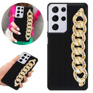 Etui Case BLINK Matowe Czarne do SAMSUNG S21 ULTRA