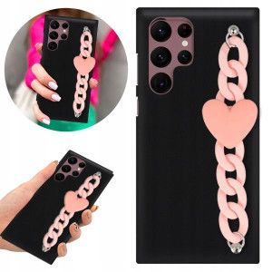 Etui Case BLINK Matowe Czarne do SAMSUNG S22 ULTRA