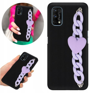 Etui Case BLINK Matowe Czarne Top do REALME 7 PRO
