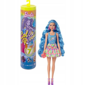 Barbie Lalka Tie Dye Color Reveal+7 Niespodzianek