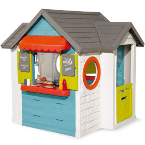 Smoby Chef House Duży Domek Ogrodowy Z Kuchnią Bar